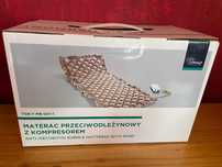 Materac przeciwodleżynowy z kompresorem