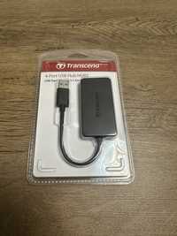 USB-хаб Transcend TS-HUB2C Black