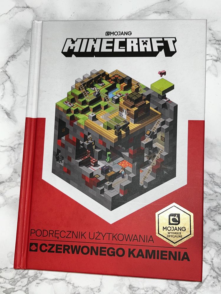 Książka Minecraft - podręcznik użytkowania Czerwonego Kamienia