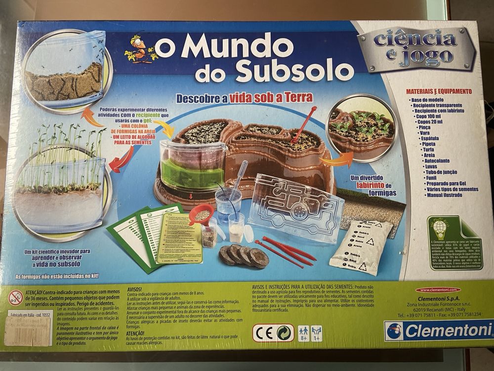 Kit Cientifico Mundo Subsolo