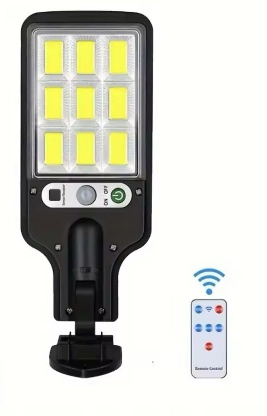 Фонарь уличный LED с солнечной батареей