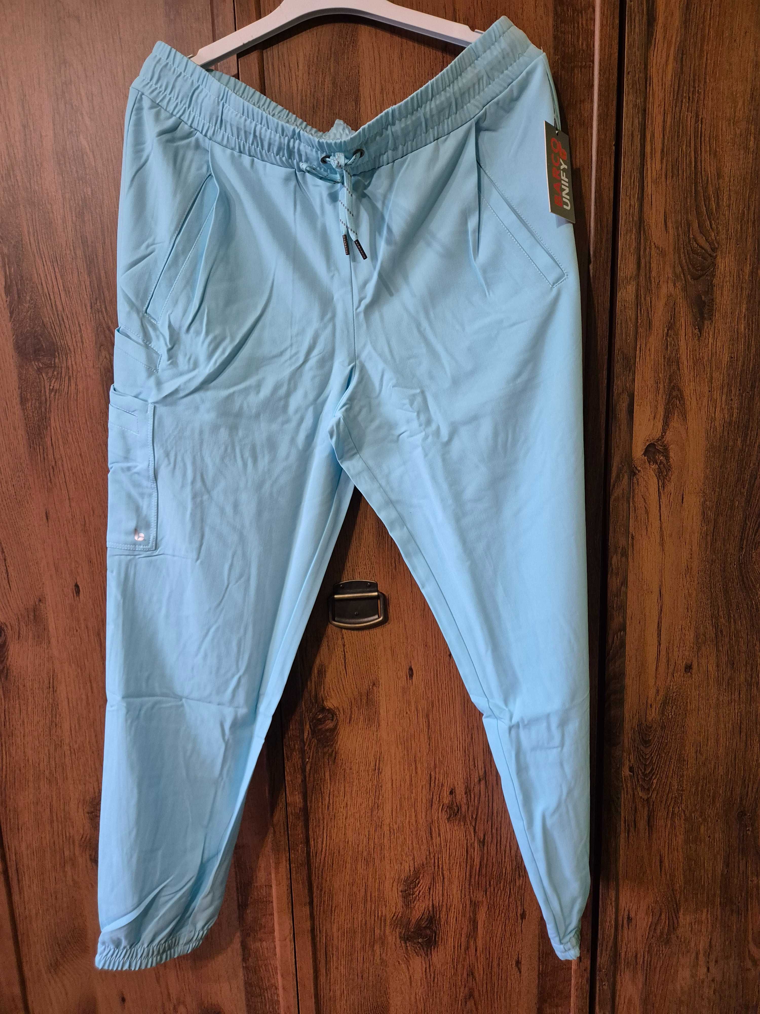 Unikat kolor uniform Barco USA L nasz XL joggery porządny pielęgniarka