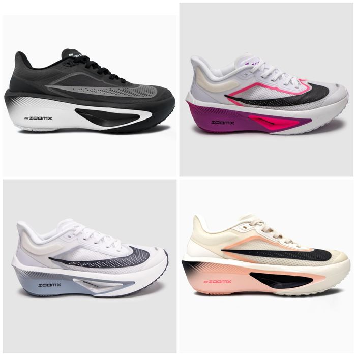 р36-45 Кросівки для бігу Nike Zoom Fly 6 Black Guava White Vivid