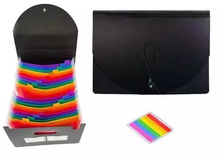 Organizer z przegródkami A4. Leantoys. Nowy Produkt