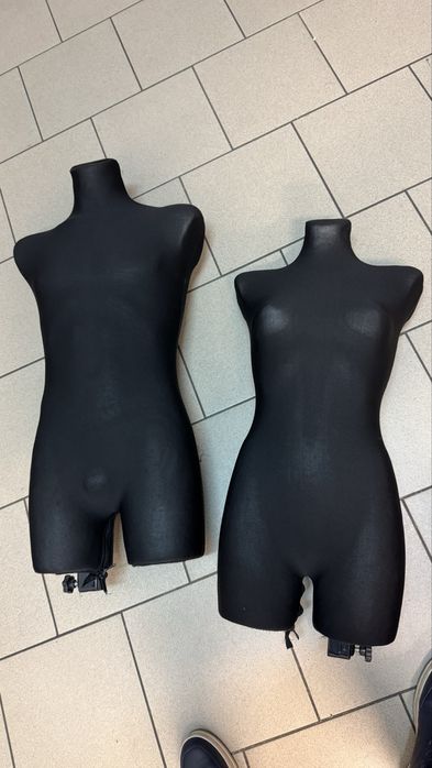 Manekin męski i dzieciecy krawiecki z metalową podstawą