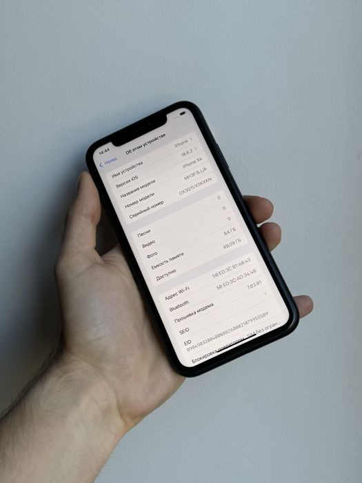 iPhone XR 64 Gb Black Neverlock АКБ 94% Отличное состояние
