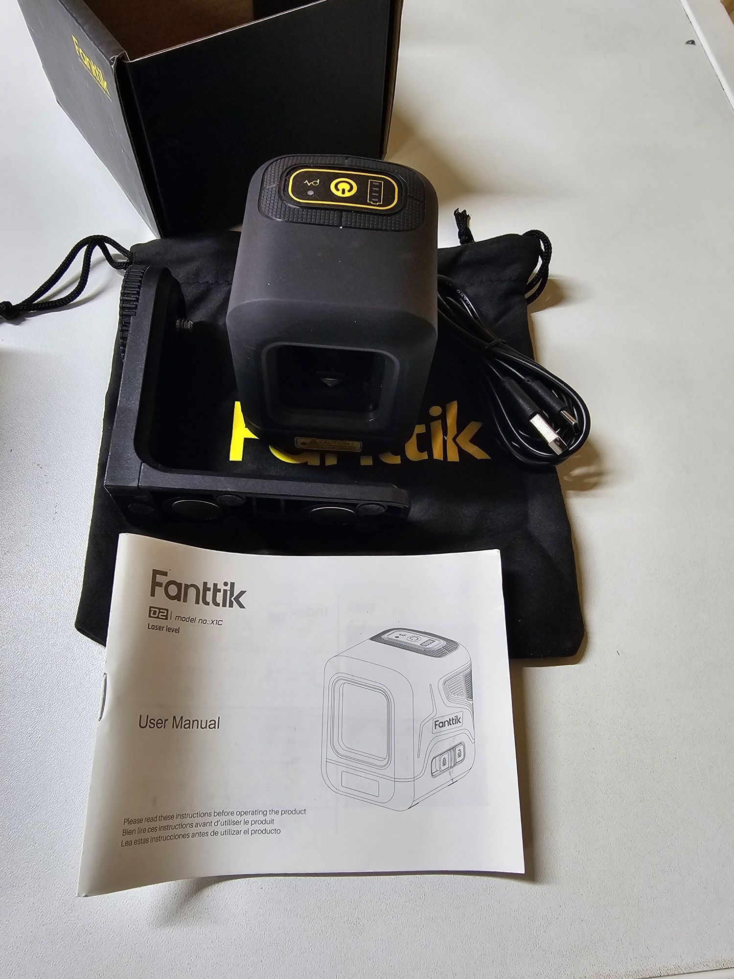 Лазерний рівень Fanttik D2 X1C Laser Level самовирівнювальний