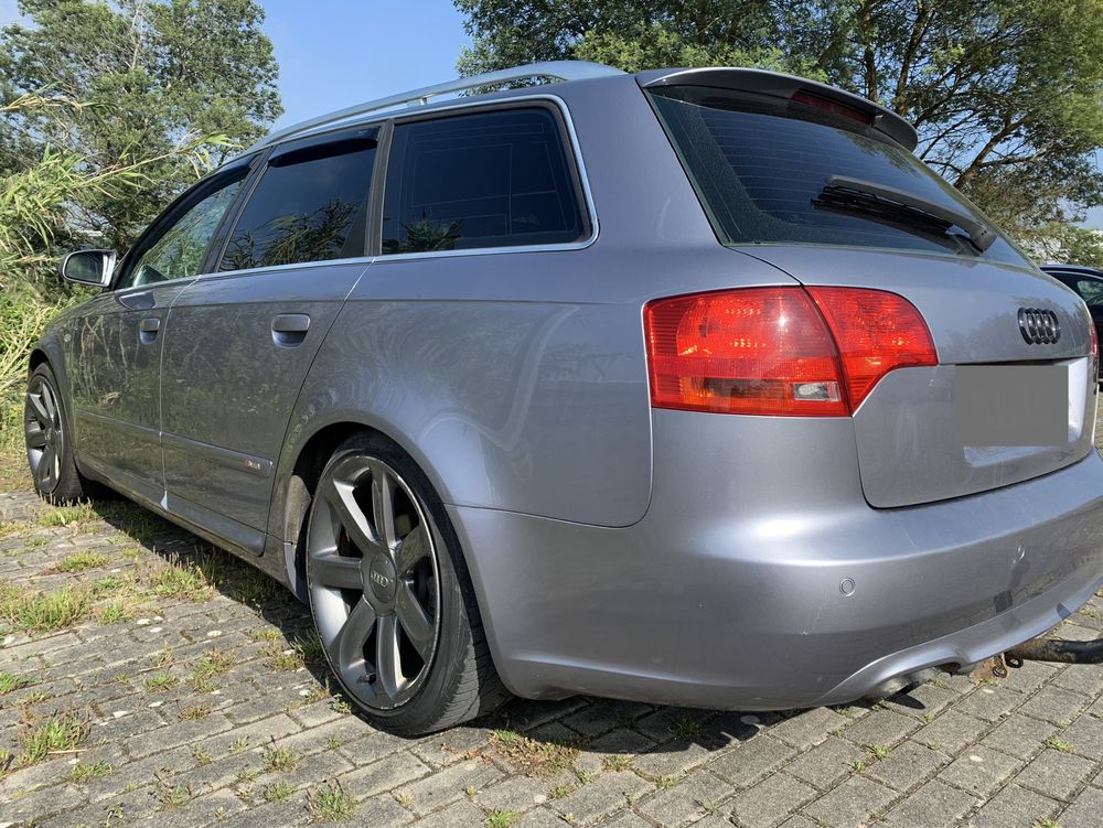 Traseira audi a4 b7 s-line