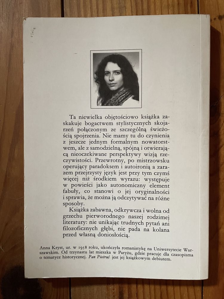 Ksiazka Pan Piotruś - Anna Kryst