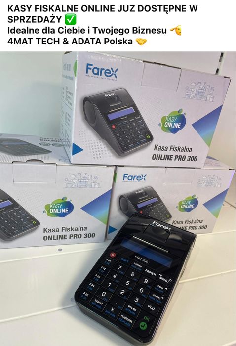 Kasa Fiakalna Farex 300 Pro online. Dostepna od reki