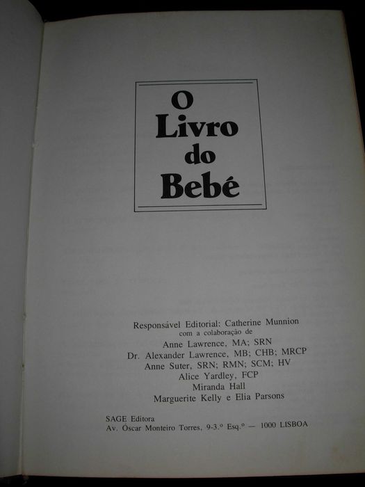 O livro do bebé - Sage