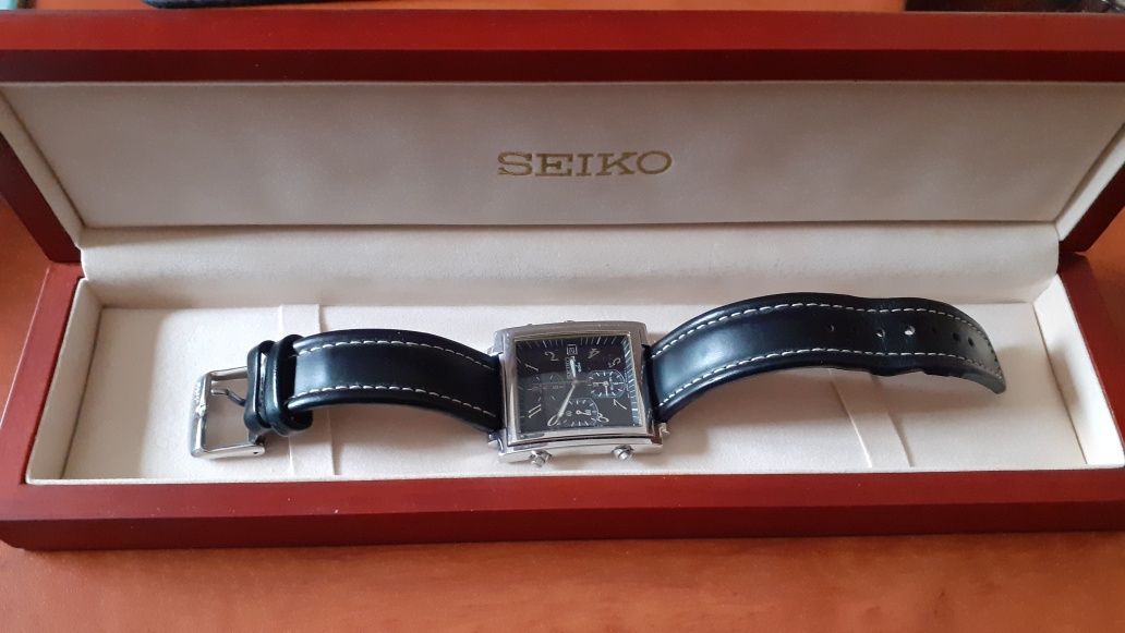 Relógio Seiko Chronograph 50m