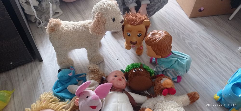 Zestaw lalek zabawek torebek