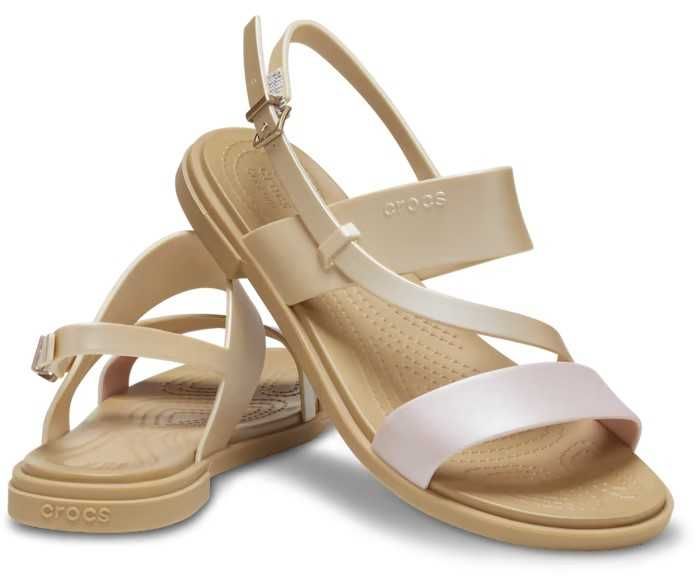 Сандалі Crocs Tulum Shimmer Strappy, W7