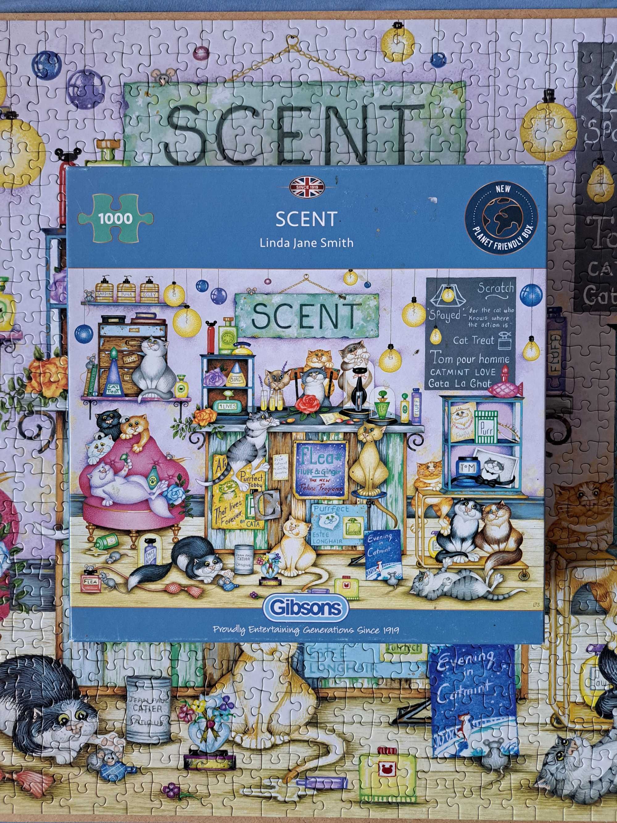 Puzzle Gibsons (1000 elementów)