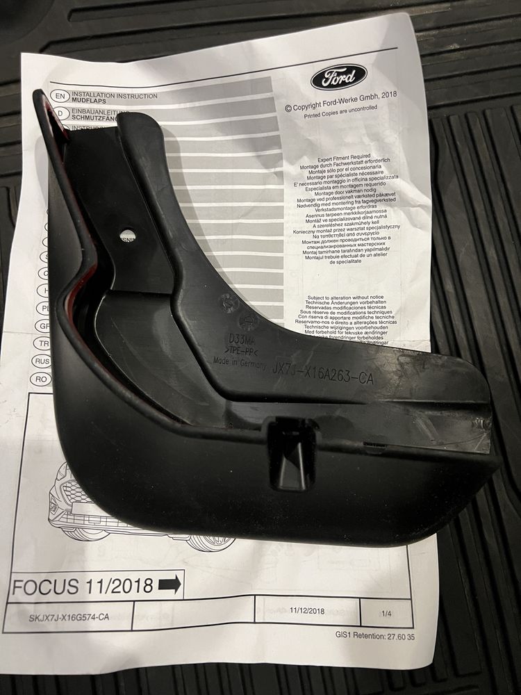Бризговик Ford Focus