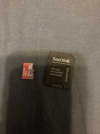 Karta sd SanDisk 32gb + adapter microSD