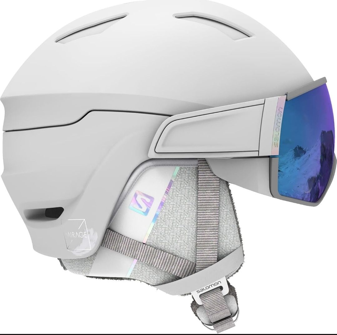 Nowy kask Salomon Kobiety Mirage, Szary, rozmiar S