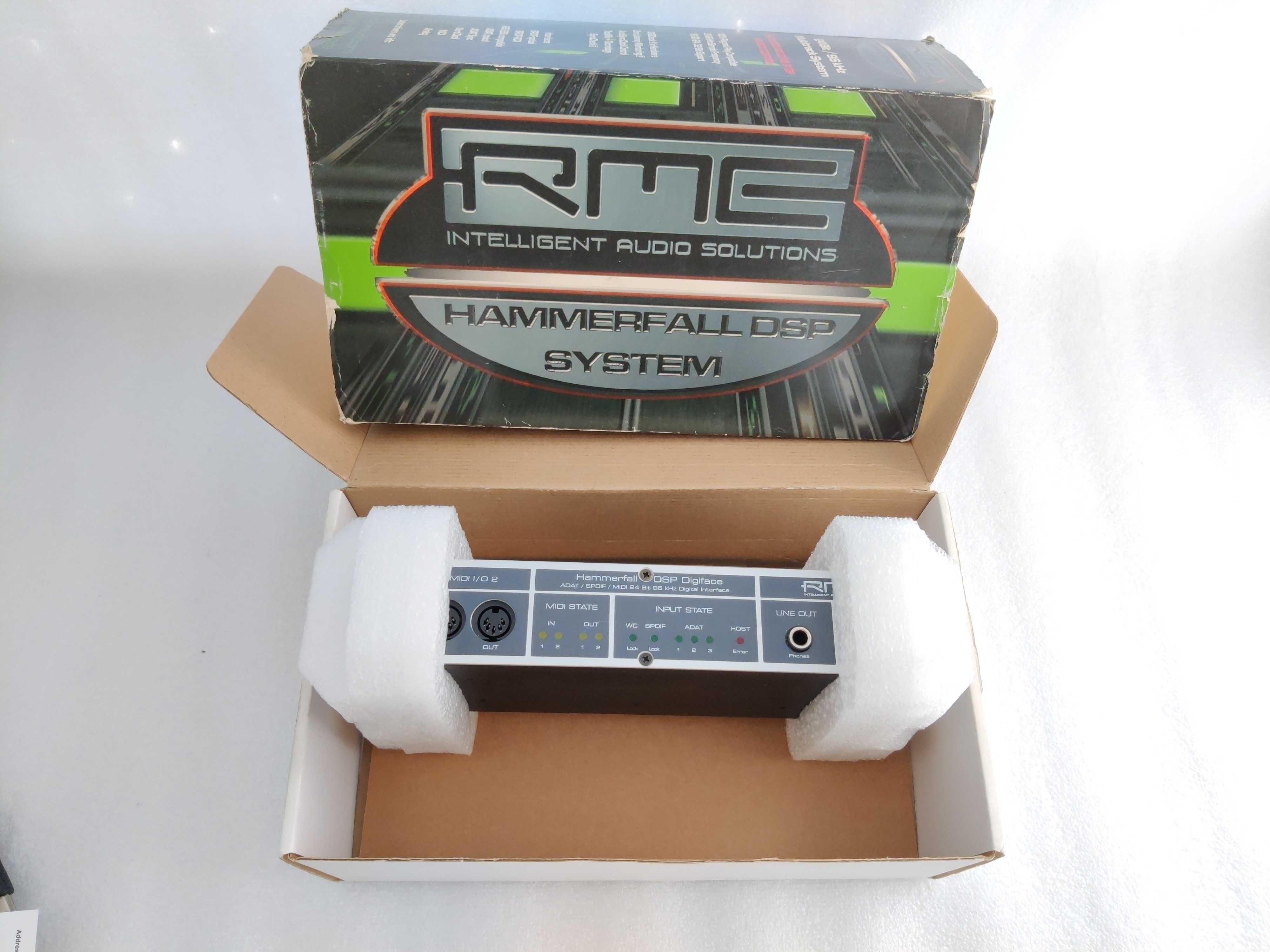 Звуковая карта RME Hammerfall DSP Fireface 800 Digiface DAC RPM