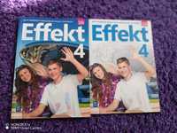 Zestaw książek do języka niemieckiego EFFEKT 4 podręcznik+ zeszyt ćwic