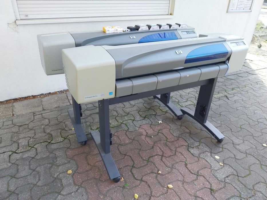 Drukarki wiekoformatowe HP Designjet 500 Plus na części