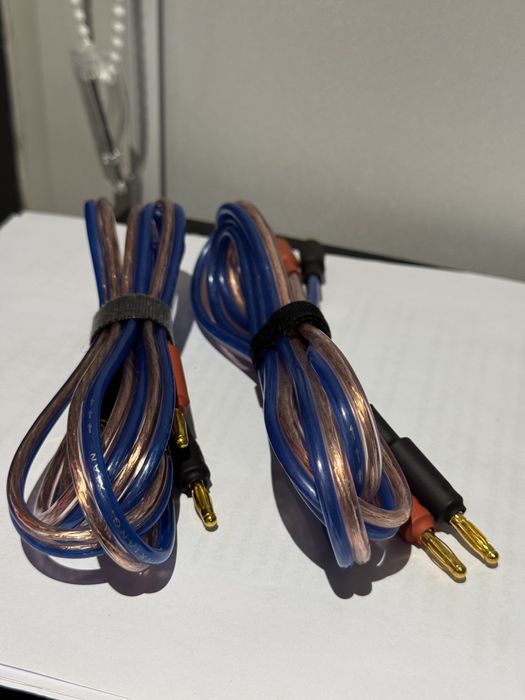 Przewody Głośnikowe OFC Copper Banana Plug 1.5m - Wysokiej Jakości