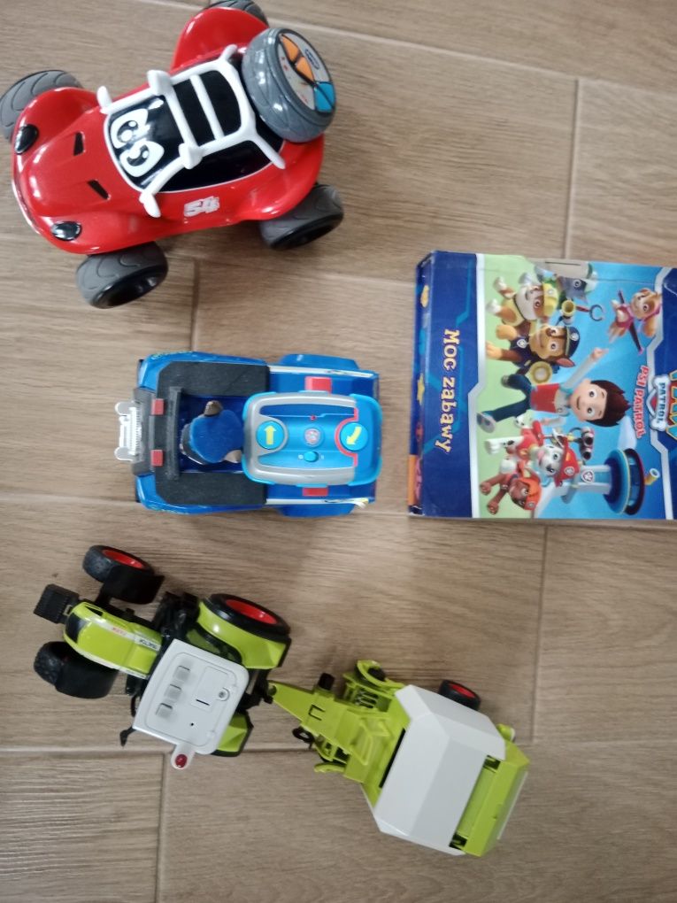 Auto zdalniesterowane psi patrol chase ciągnik