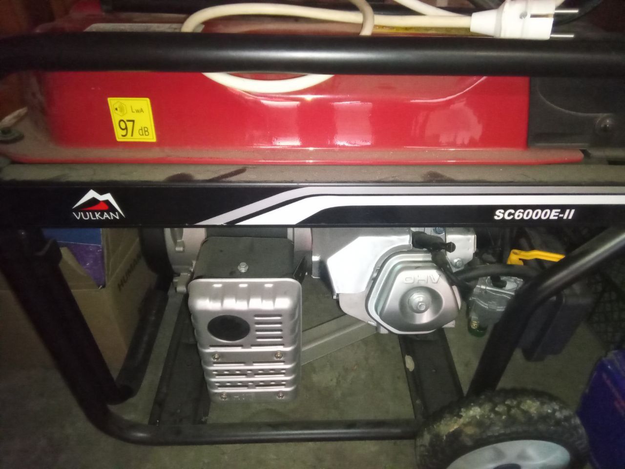 Генератор бензиновий Vulkan SC6000E-II  5кВт