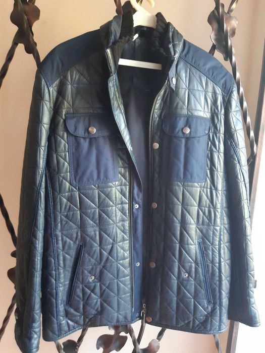 Куртка чоловіча шкіряна