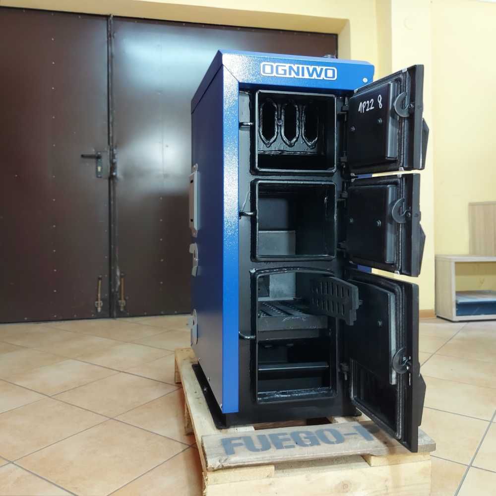 Kocioł na drewno OGNIWO BIO 6 kW - zasypowy / tradycyjny - EKO
