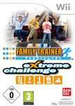 Jogo Wii Family Trainer Extreme Challenge com tapete