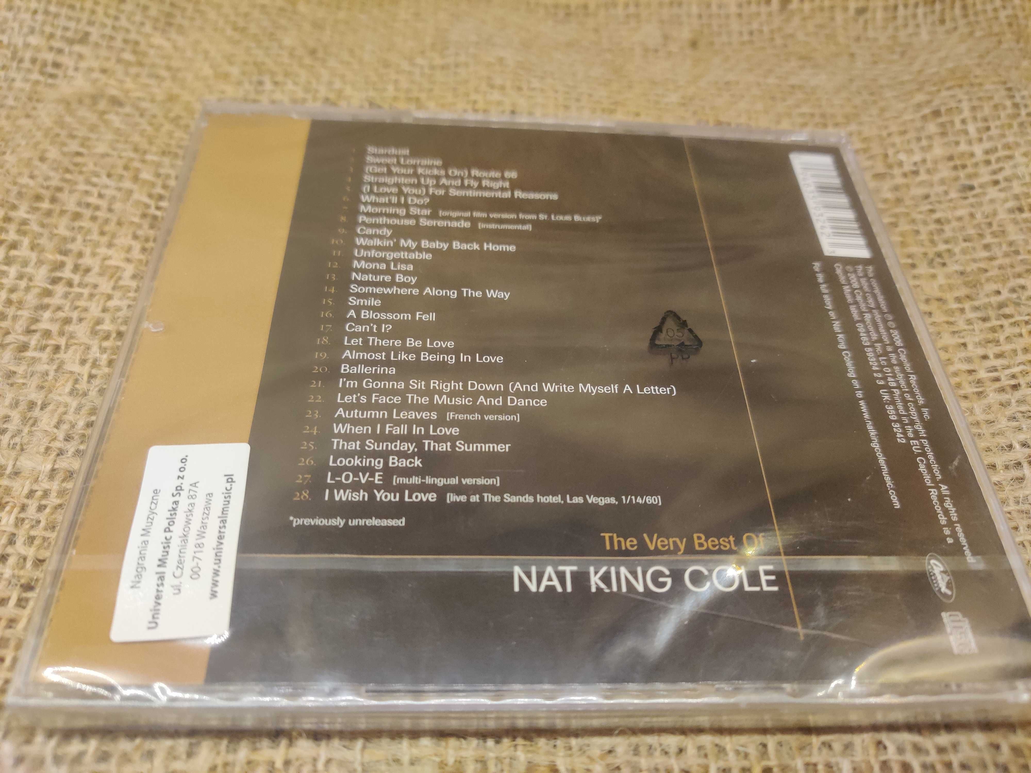 Nat King Cole - The Very Best Of Nat King Cole, nowa płyta CD