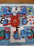 Conjunto patins em linha Oxelo