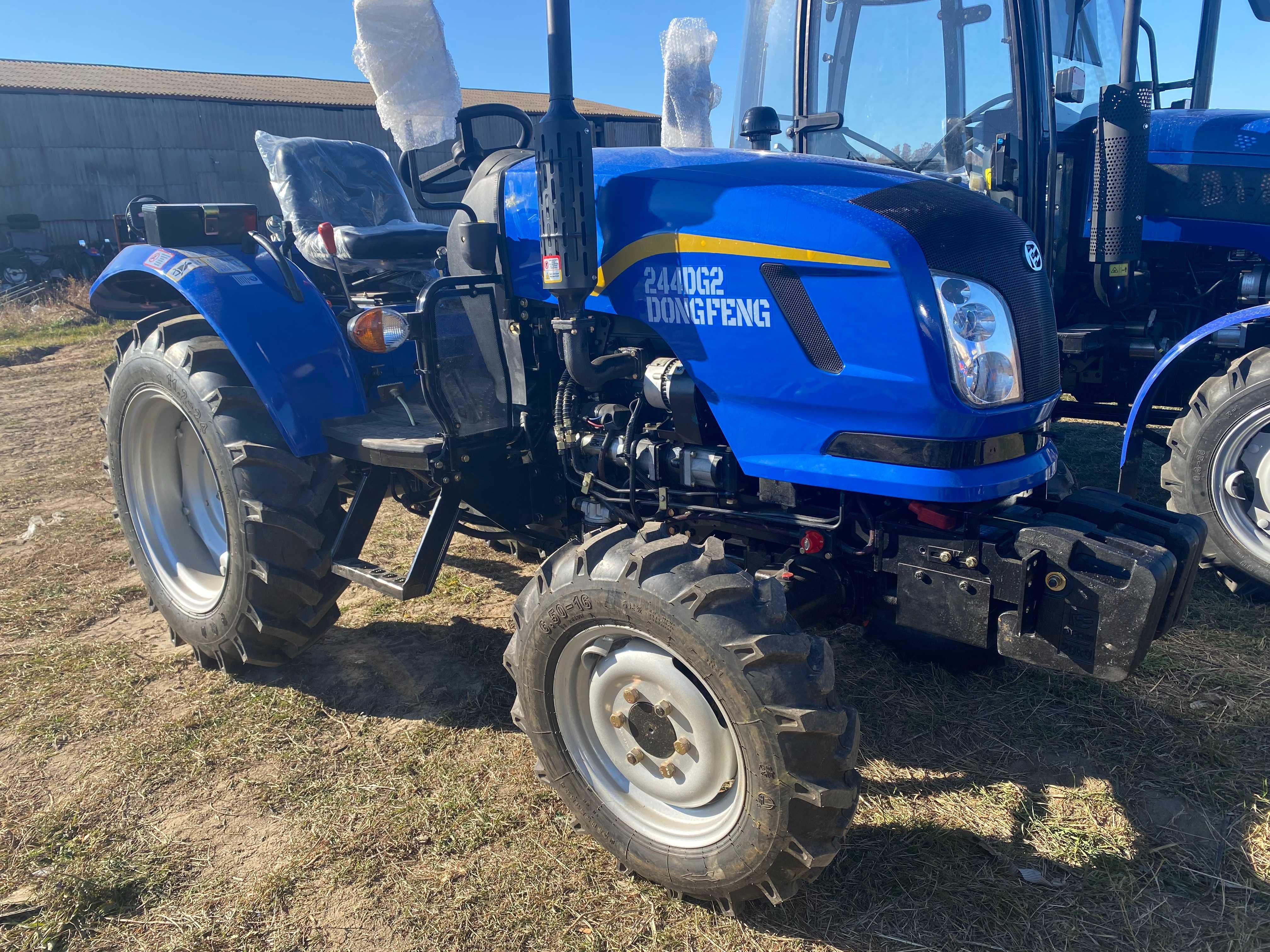 Мінітрактор Dongfeng 244 DG2 – 24 к.с., 4×4, з реверсом