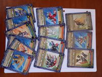 Cartas Digimon e Final Fantasy