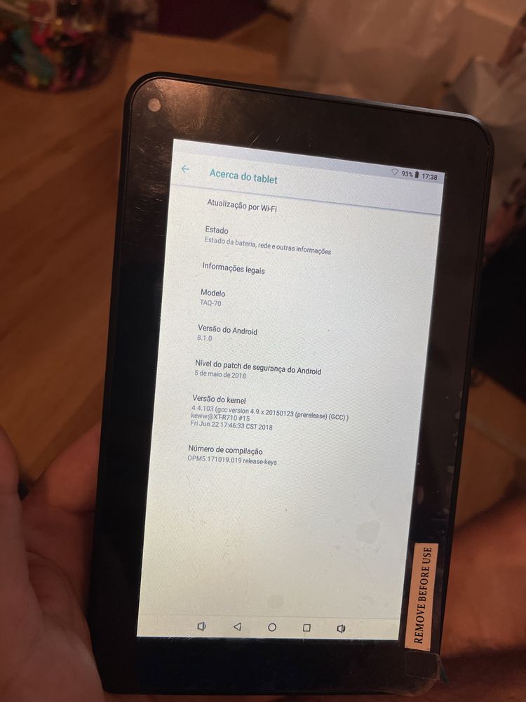 Tablet Denver 7” 8Gb+1Gb RAM 8.1 Wi-Fi