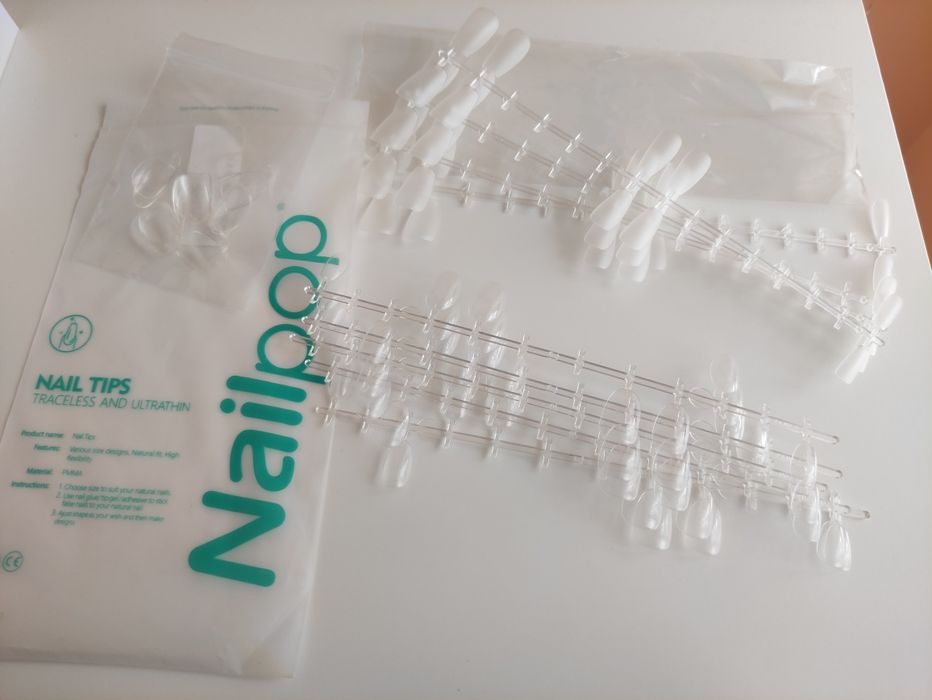 Zestaw tipsów 100 sztuk Nailpop sztuczne paznokcie