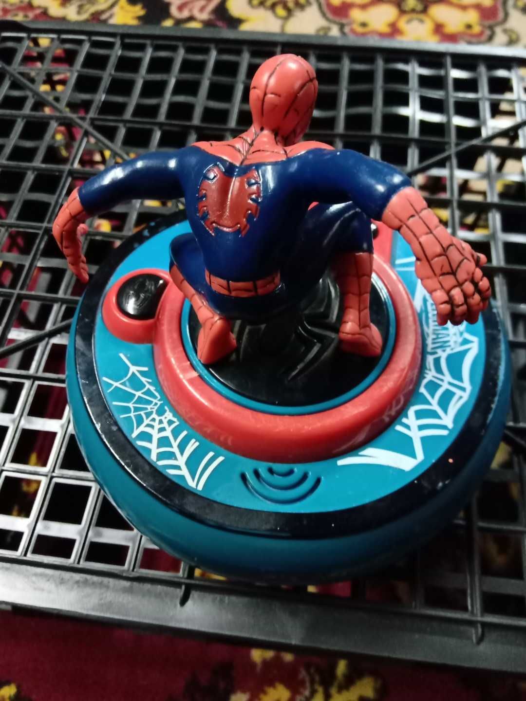 spiderman zegarek budzik radio