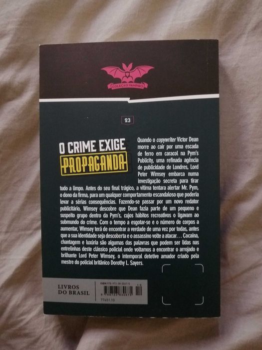 O Crime Exige Propaganda - Dorothy L. Sayers