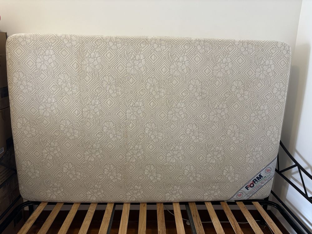 Cama Ferro + Colchão Latex