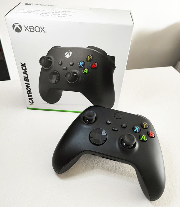 Pad czarny Microsoft Xbox Series orginalny Kontroler bezprzewodowy do