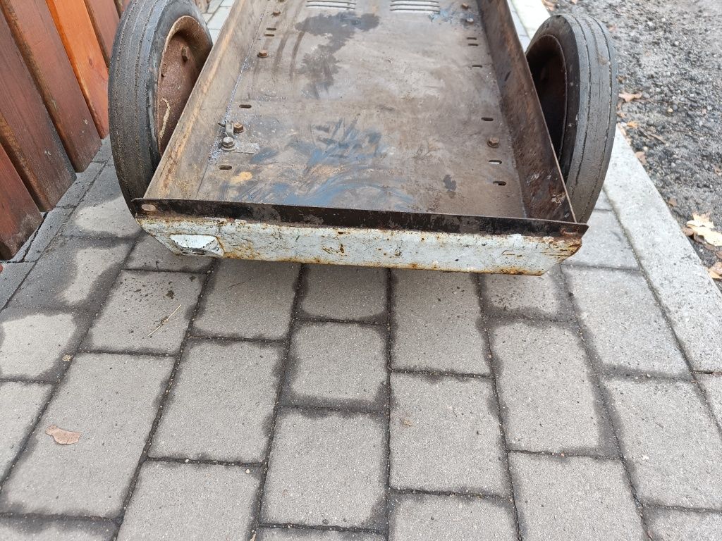 Wózek transportowy dwukołowy