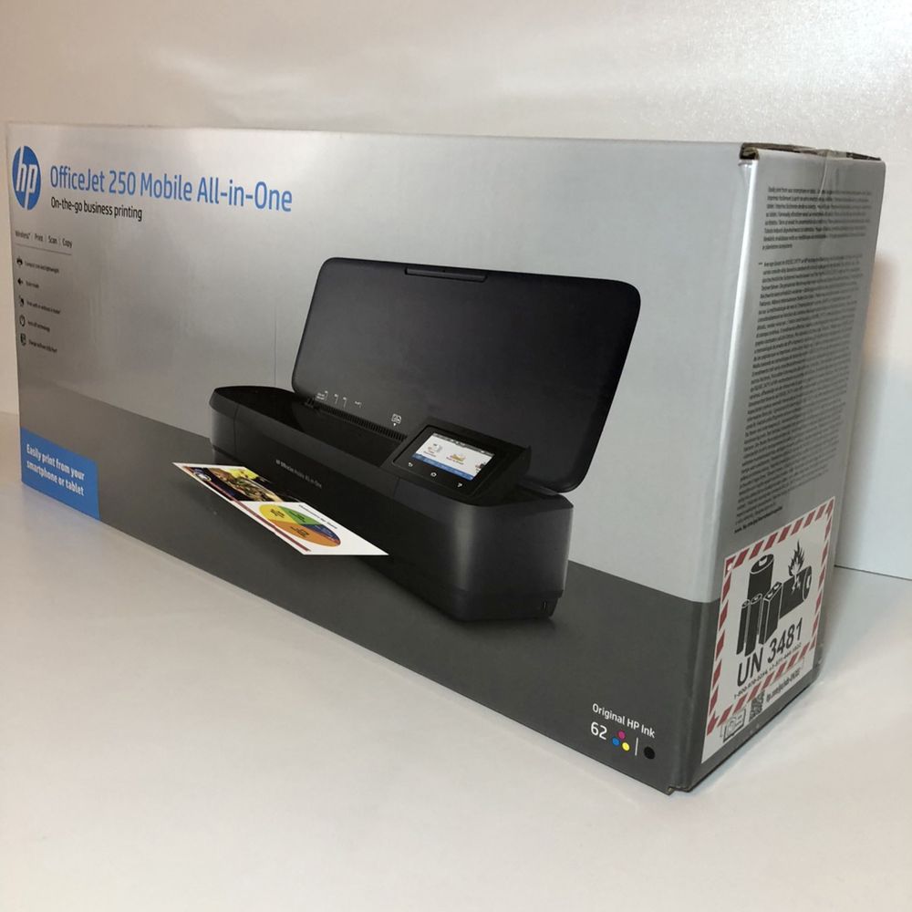 Новий Портативний принтер HP OfficeJet 250 All- in-One CZ992A#BHC