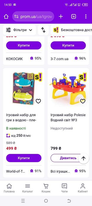 Wader ігровий набір для купання