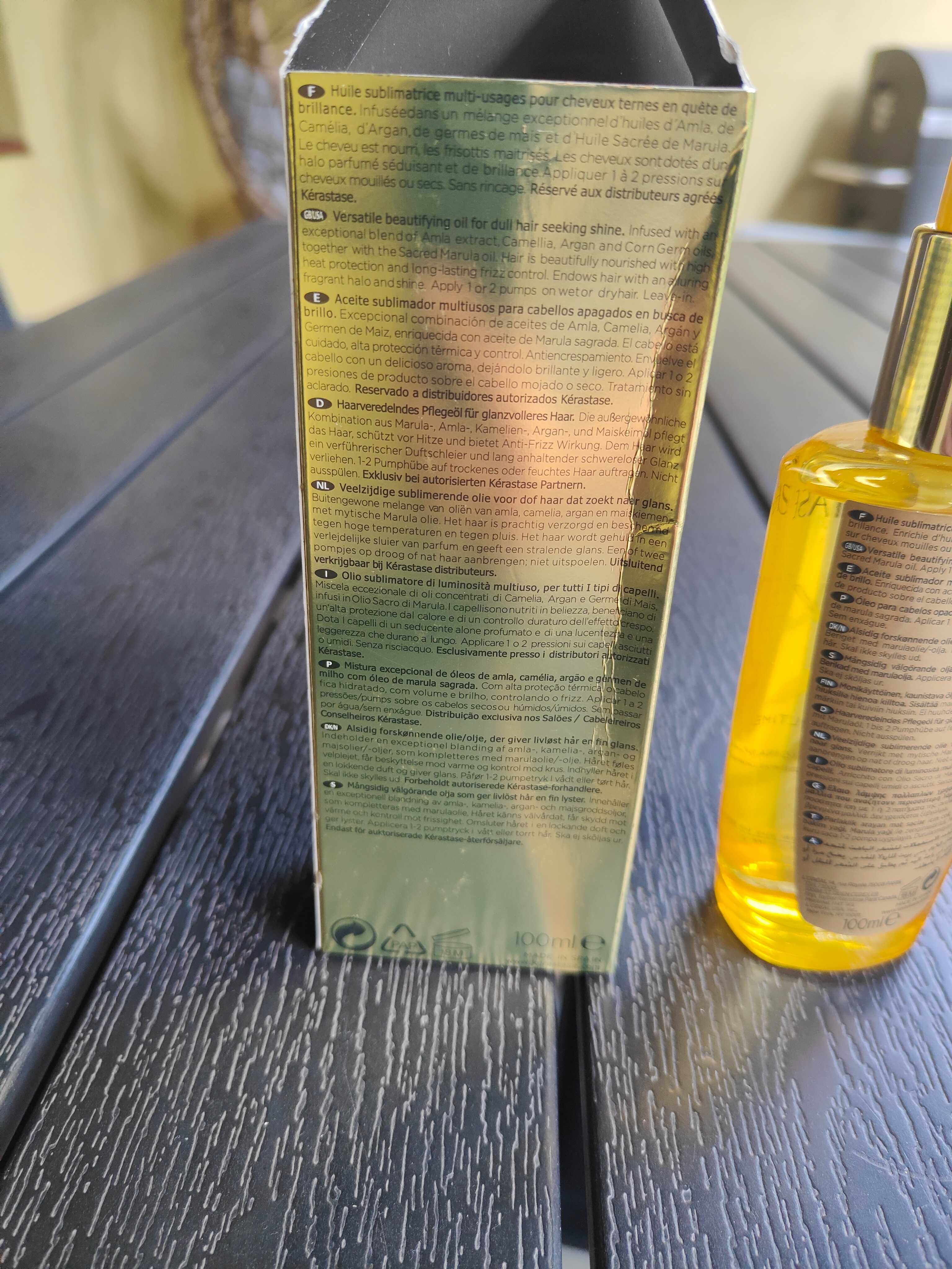 Sprzedam olejek marki Kerastase Elixir Ultime 100ml
