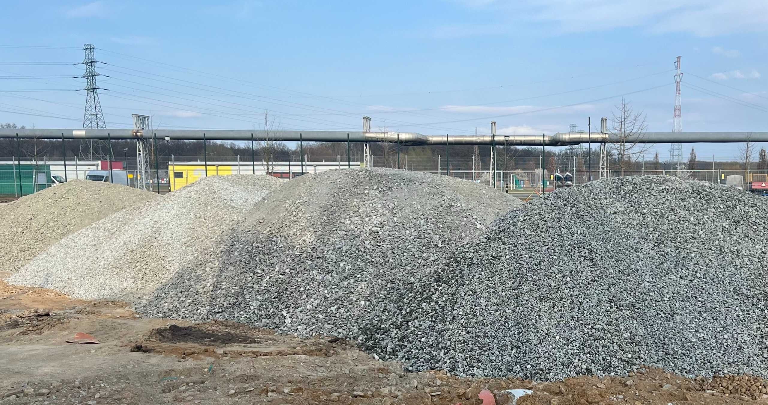 kruszywo 0-31, Kruszywa budowlane, Granitowe, tłuczeń, Mączka, Kliniec