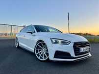 Audi A5 2.0TFSI QUATTRO S-tronic,pakiet S5,POLSKI SALON,biała,S-line,felgi 20"