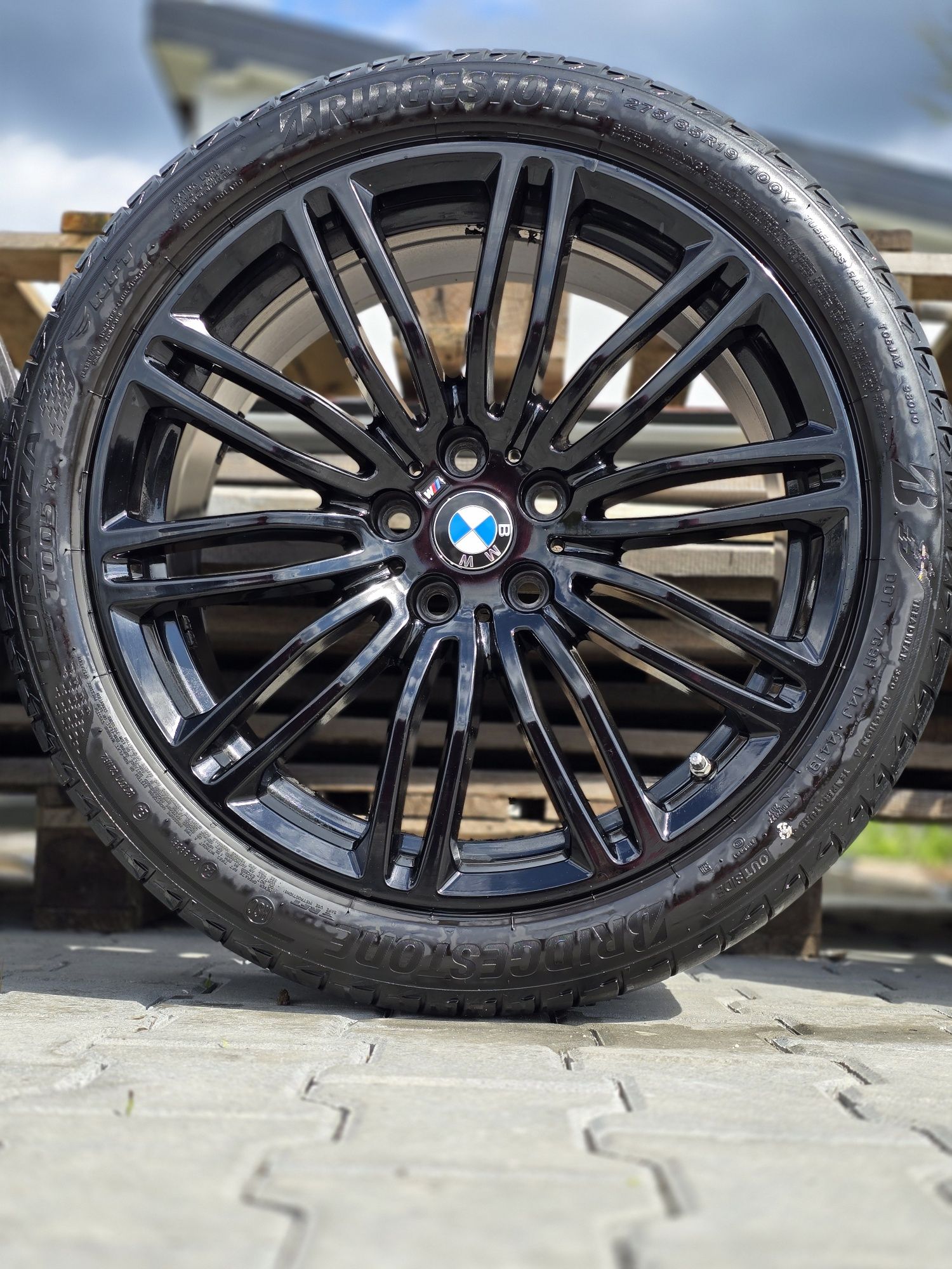 Koła do BMW seria 5 G30 G31 19cali czarne 5x112