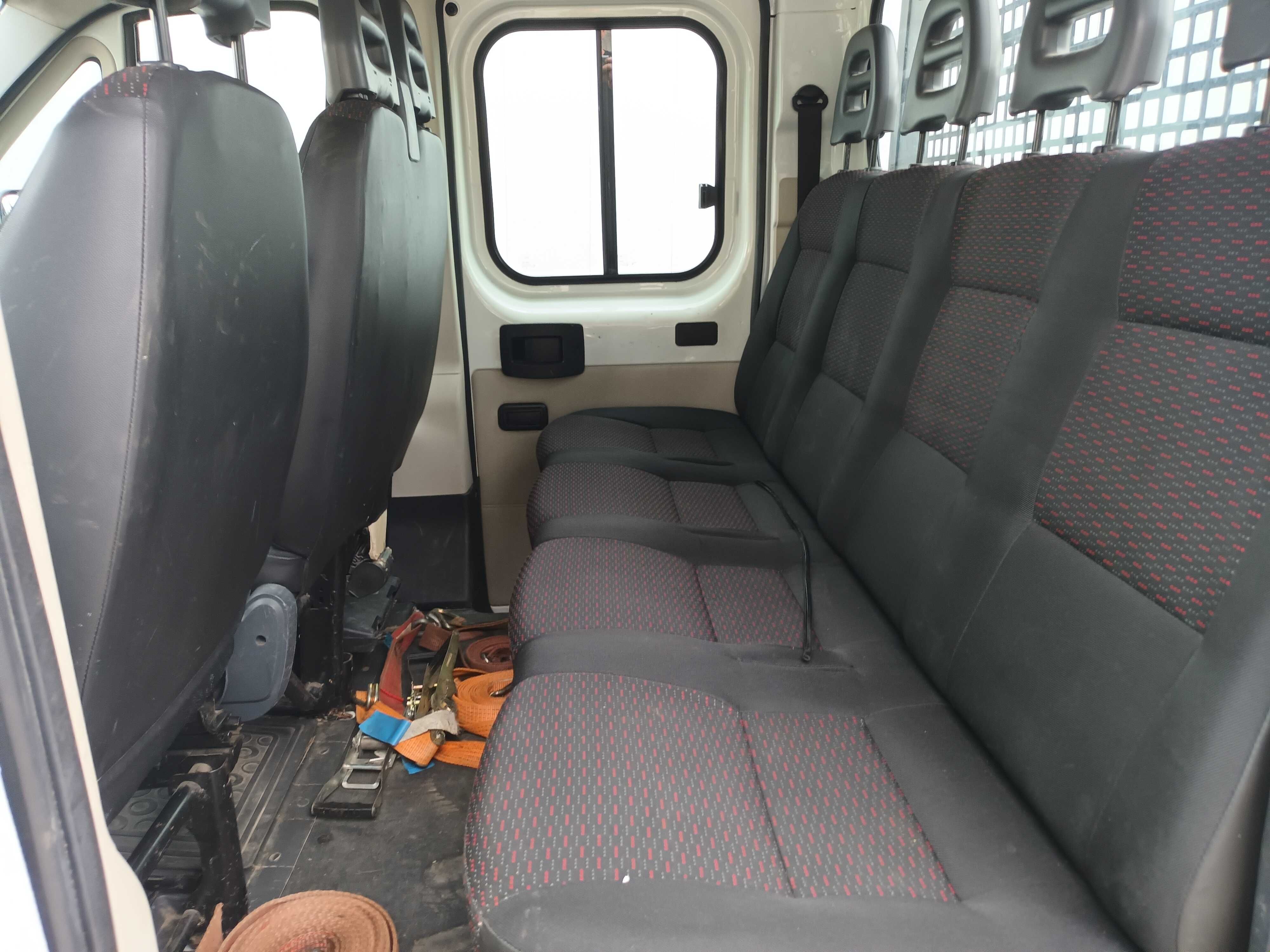 Fiat ducato 2,0 hdi Peugeot  brygadówka ,7osób Klima, hak,doka 224 tyś