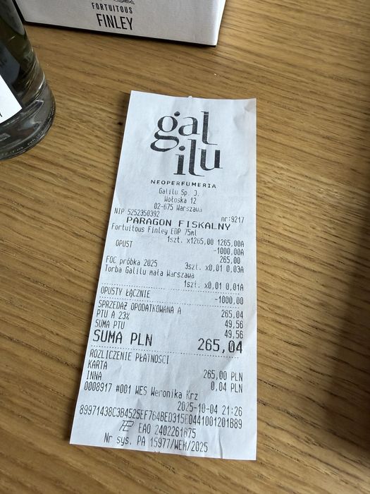 Woda perfumowana PENHALIGON’S Fortuitous Finley 75ml